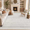 cotiled Boho 9x12 Area Rug for Living Room: Large Moroccan Washable Rug | Solve by COTILED