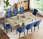 Henf 9 Pieces Extendable Dining Table Set - Image 2