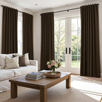 100% Blackout Curtains 120 Inch Length 2 Panels Set - Image 9