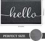 Door Mat Welcome Mat Floor Mat for Entryway, High Traffic Areas | Low Profile - Image 2