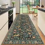 DUKINO 3x10 Washable Runner Rug, Non Slip Animal Rug - Image 3