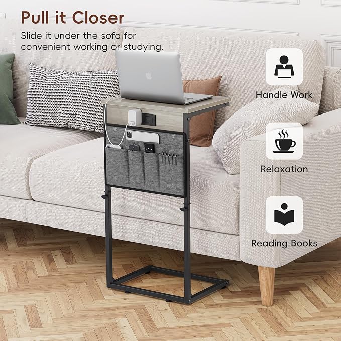 Vagusicc C-Shaped End Table - Image 7