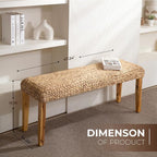 Solid Wood Acacia Indoor Bench - Image 2