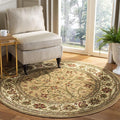 SAFAVIEH Lyndhurst Collection 10' Round Beige/Ivory LNH212D Traditional by Unknown