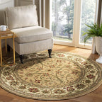 SAFAVIEH Lyndhurst Collection 10' Round Beige/Ivory LNH212D Traditional by Unknown