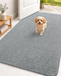 OLANLY Dog Door Mat for Muddy Paws 48x30, Super Absorbent Chenille Mud Mat | by OLANLY