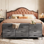 Huuger 63 Inch Dresser for Bedroom, Long Dresser for Closet - Image 2