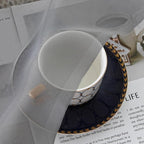 Short Sheer Curtains 30 Inches 2 Panels Set, Kitchen Tiers Light Filtering Rod - Image 7