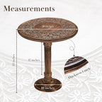 Wooden End Table for Living Room - Image 3
