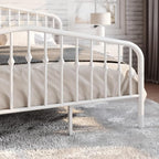 SHA CERLIN King Size Metal Platform Bed Frame - Image 7