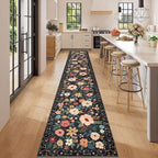 DUKINO 2x12 Washable Runner Rug, Non Slip Long Kitchen Runner Rug, Low Pile - Image 3