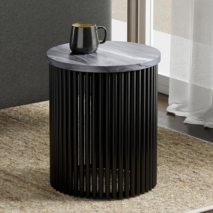 SIMPLIHOME Demy Metal Accent Table - Image 2