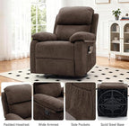 Korser Recliner Chair, 360 Swivel Rocker Chair - Image 7