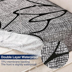 Smiry Waterproof Patio Cushion Covers, Stretch Outdoor Furniture Covers | Couch - Image 2