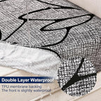 Smiry Waterproof Patio Cushion Covers, Stretch Outdoor Furniture Covers | Couch - Image 2