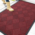 OLANLY Front Door Mat Outside Entrance 47x32, Waterproof Heavy-Duty Doormat | by OLANLY
