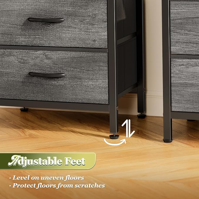 Huuger Night Stand Set of 2, Nightstand - Image 8