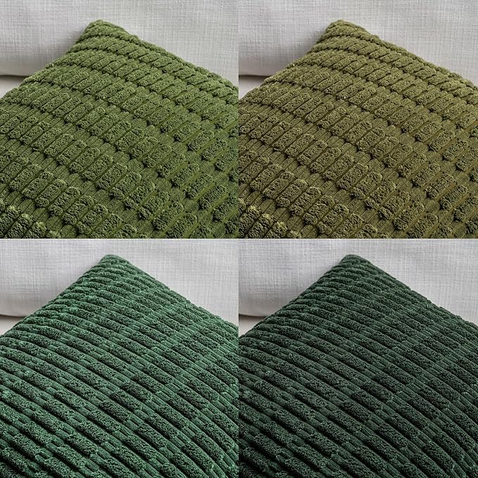 Fancy Homi 4 Packs Decorative Throw Pillow Covers - Image 4
