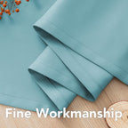 H.VERSAILTEX Insulated Thermal Blackout 52 x 72 Inch Long Curtain Panels Pair - Image 6