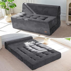 MAXYOYO 8" Folding Sofa Bed, Fold Out Chair Bed Sleeper Chair, Convertible by MAXYOYO