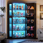 PAKASEPT Corner Display Curio Cabinet by PAKASEPT