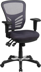 Flash Furniture Nicholas Mid-Back Swivel Office and Gaming Chair, Ergonomic by FlashFurniture