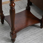 PADMA HOUSE Solid Wood Rectangle Side Table - Image 8