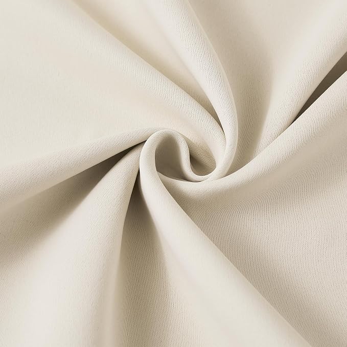 Pinch Pleated Curtains 105 Inches Long, Memory Shape Room Darkening Soundproof - Image 7