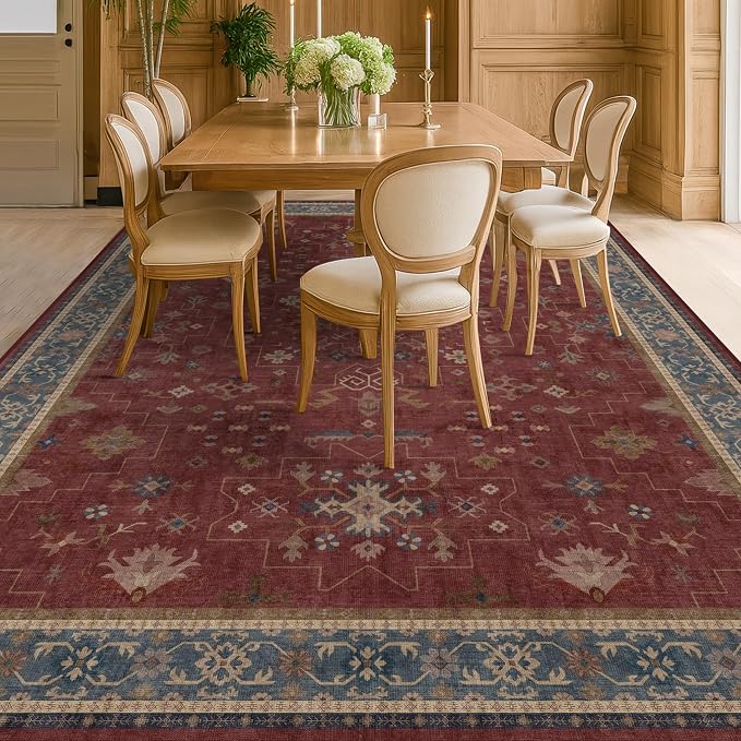Oriental 7x10 Large Area Rugs for Bedroom Under Bed - Image 6