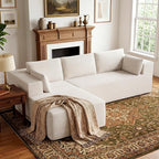 106" Cloud Sectional Boneless Couches by GRUSIGN