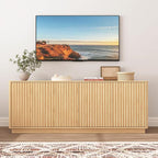 63'' Fluted TV Stand for TVs up to 75'', Modern Media Console - Image 7