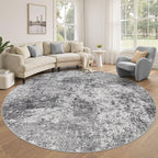 8ft Round Area Rug Living Room Rugs by DMOYEST