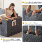 MAXYOYO 104" Modular Sectional Couch - Image 7