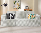 Modular Sectional Sofa 3-Seater Modular Couch by YourHomeDeservesMore