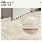 Soalmost Washable Kitchen Runner Rug 3x6 Hallway Entry Rugs Non-Slip, Foldable - Image 7