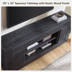 OKD Modern 70" TV Stand, Entertainment Center - Image 4