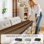 Hokway Couch Cushion Covers Stretch Cushion Covers Sofa Seat Cushion Slipcover - Image 4