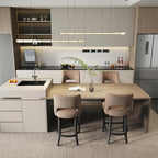 VKNOW Bar Stools Set of 4, Modern Counter Stools - Image 7