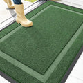 OLANLY Front Door Mat Outside 47x30, All-Season Heavy-Duty Rubber Doormat | by OLANLY