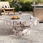 Modway Alora Round Concrete Coffee Table - Image 6