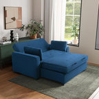 Serta Ainsley 66.5" Convertible Sleeper Loveseat, Full Size, Dreamcoil Comfort - Image 6