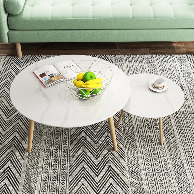 32 Inch Round Tempered Glass Coffee Table Top - Image 3