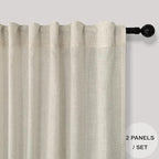 Pitalk Beige Curtains 78 Inches Long - Image 7