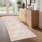 2x6 Runner Rug Non Slip, Washable Hallway Runner Rug, Nursery Room, Soft Runner by Restydon
