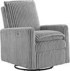 Oxford Baby Uptown Power Recliner/Glider, Ash Gray by OxfordBaby