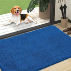 OLANLY Dog Door Mat for Muddy Paws 47x32, Super Absorbent Chenille Mud Mat | by OLANLY