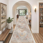 2'6 x 16' Runner Rug Non Slip, Washable Kitchen Rugs, Living Room, Extra Long - Image 9