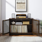 Crosley Furniture Kenji Media Console, Record Player Stand - Image 9