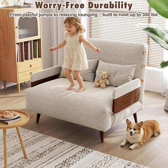 JASIWAY Convertible Sleeper Chair Bed - Image 3