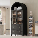 71" Arched Storage Cabinets - Image 7